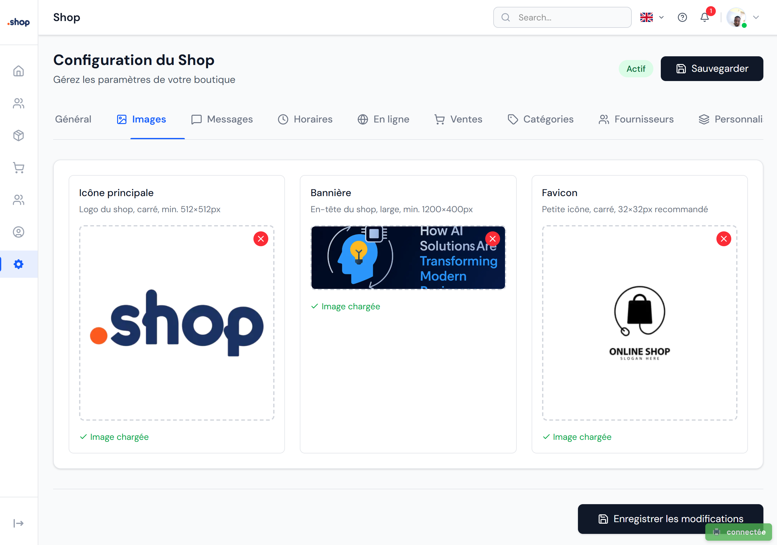 ShopManager - Résultats - Image 4 - Projet réalisé par Peter Nzana, développeur web et mobile à Lubumbashi